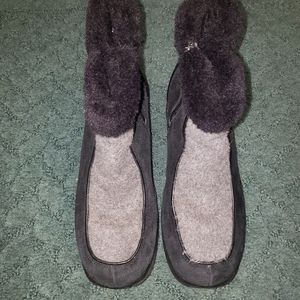 Sporto Insulated 9 1/2 Black/Gray Boots